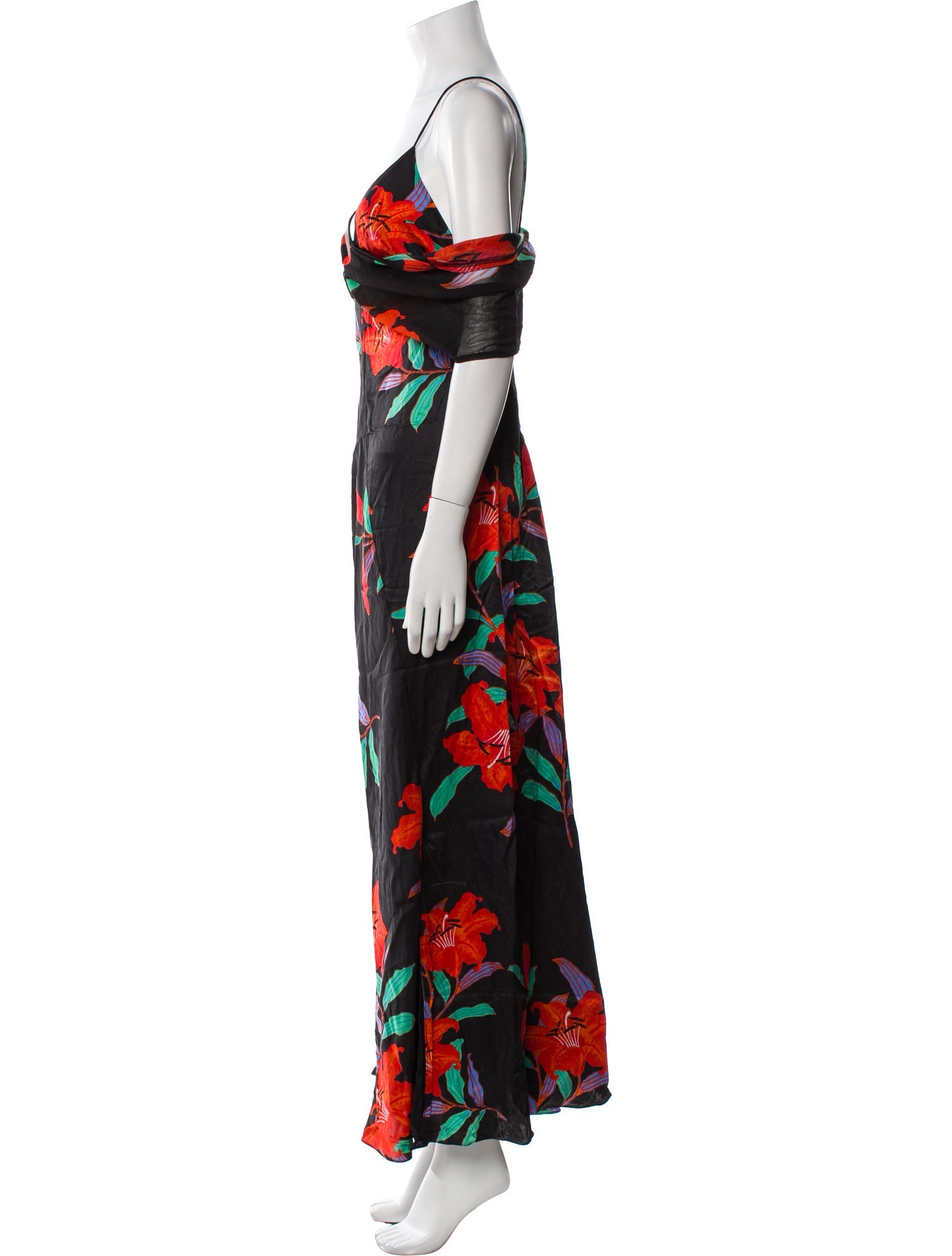 Diane von Furstenberg Silk Long Dress