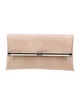 Diane von Furstenberg Embossed Leather Clutch
