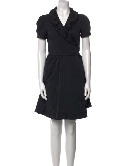 Diane von Furstenberg V-Neck Knee-Length Dress