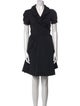 Diane von Furstenberg V-Neck Knee-Length Dress