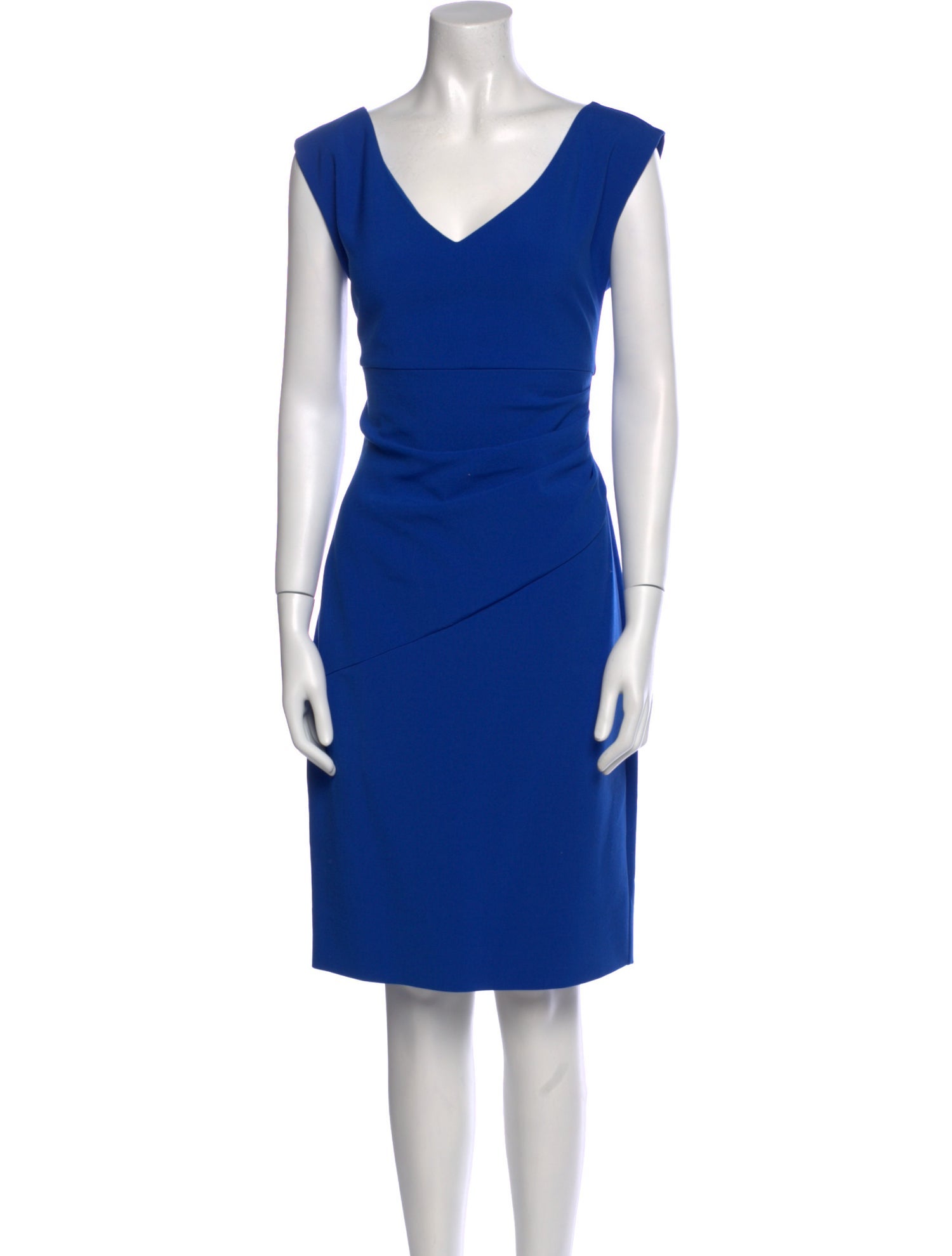 Diane von Furstenberg V-Neck Knee-Length Dress