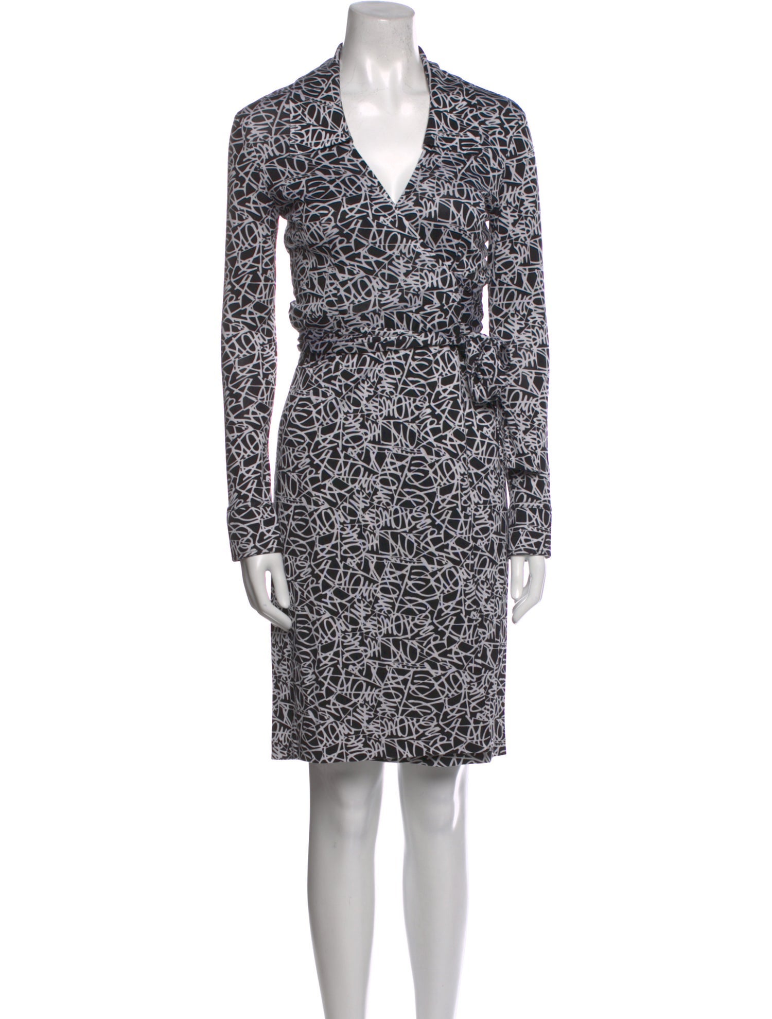 Diane von Furstenberg Silk Knee-Length Dress