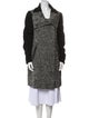 Diane von Furstenberg Wool Tweed Pattern Coat