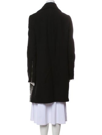 Diane von Furstenberg Wool Tweed Pattern Coat