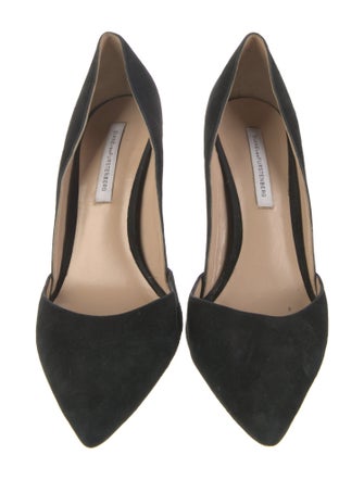 Diane von Furstenberg Suede D'Orsay Pumps