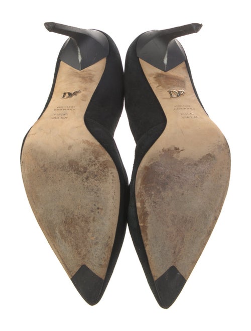 Diane von Furstenberg Suede D'Orsay Pumps