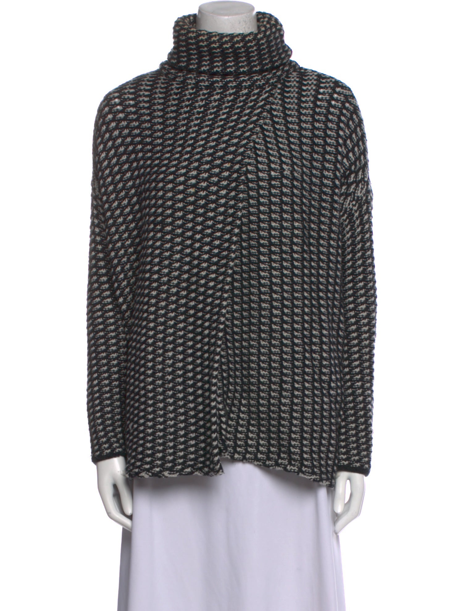 Diane von Furstenberg Wool Printed Sweater