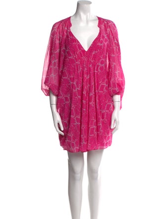 Diane von Furstenberg Silk Mini Dress