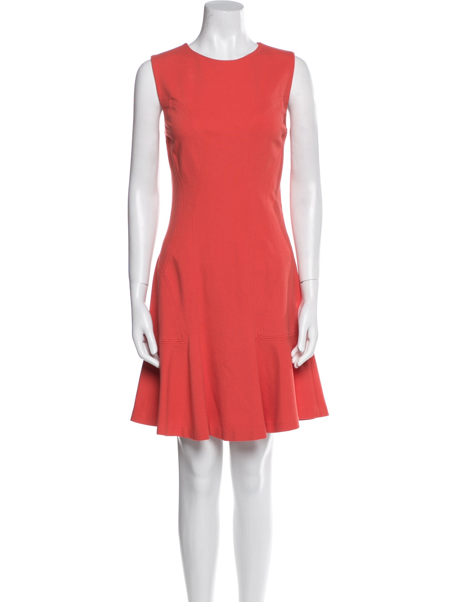 Diane von Furstenberg Crew Neck Mini Dress