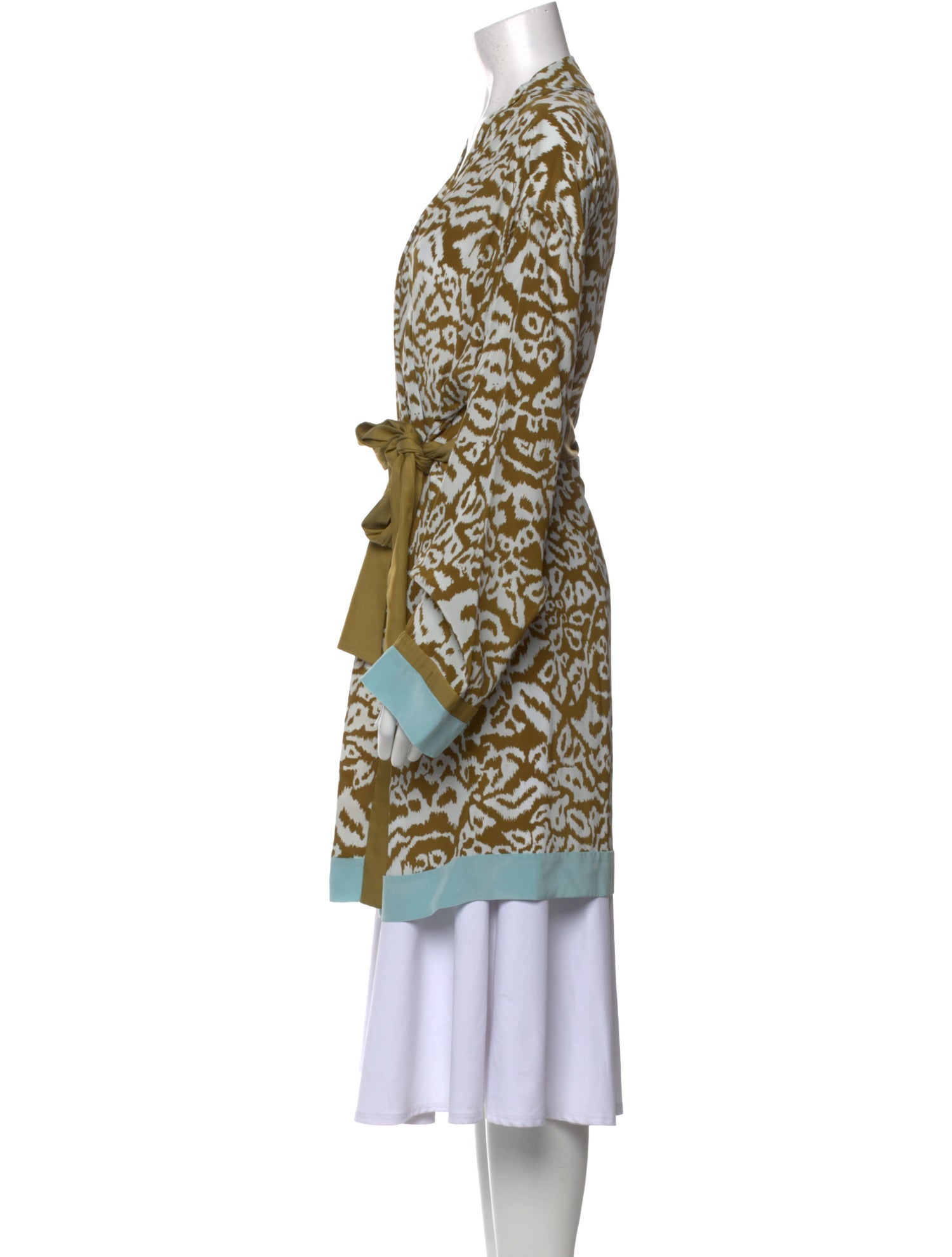 Diane von Furstenberg Silk Animal Print Tunic w/ Tags