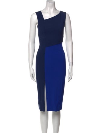 Diane von Furstenberg Wool Midi Length Dress
