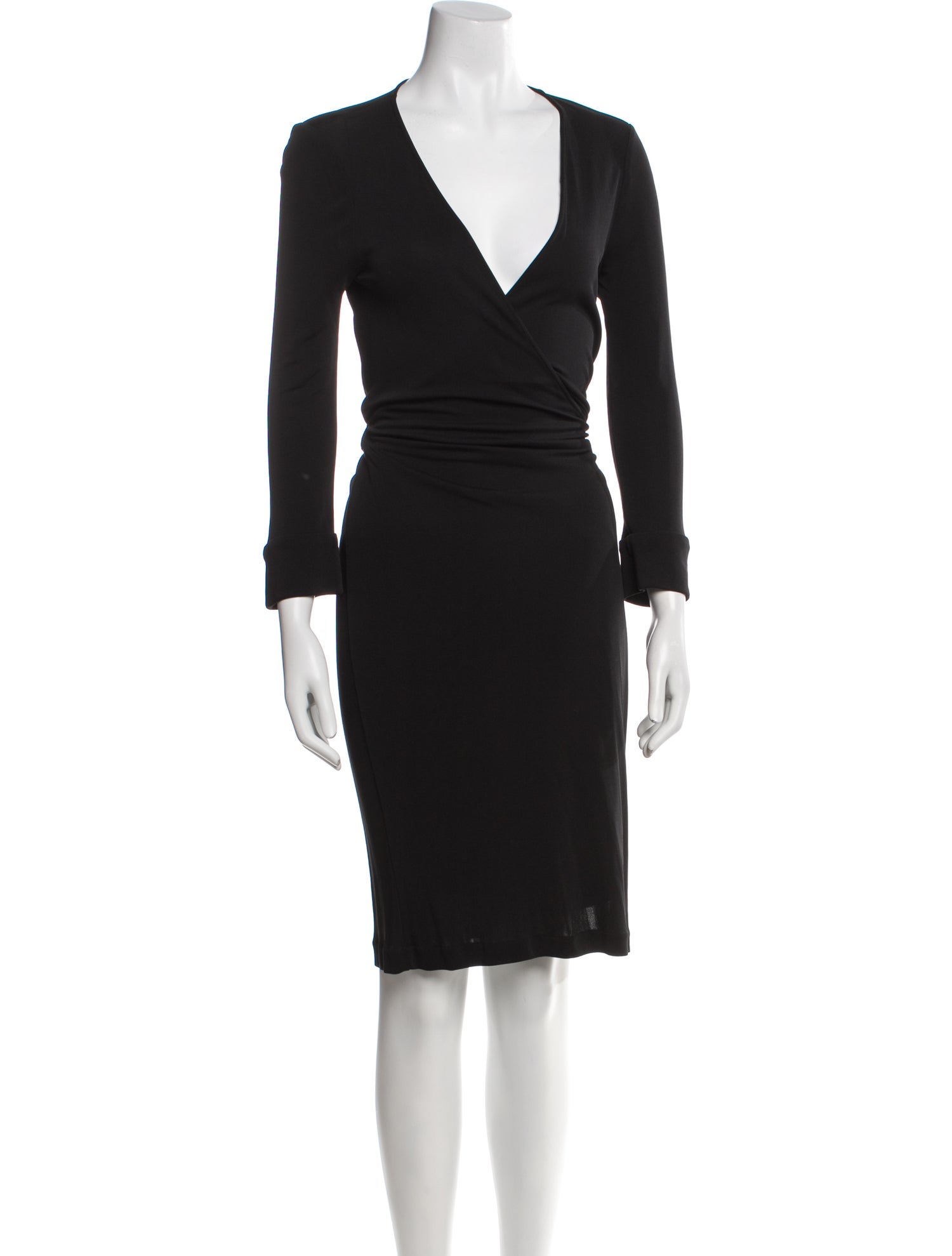 Diane von Furstenberg V-Neck Long Dress