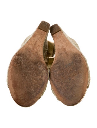 Diane von Furstenberg Leather Espadrilles