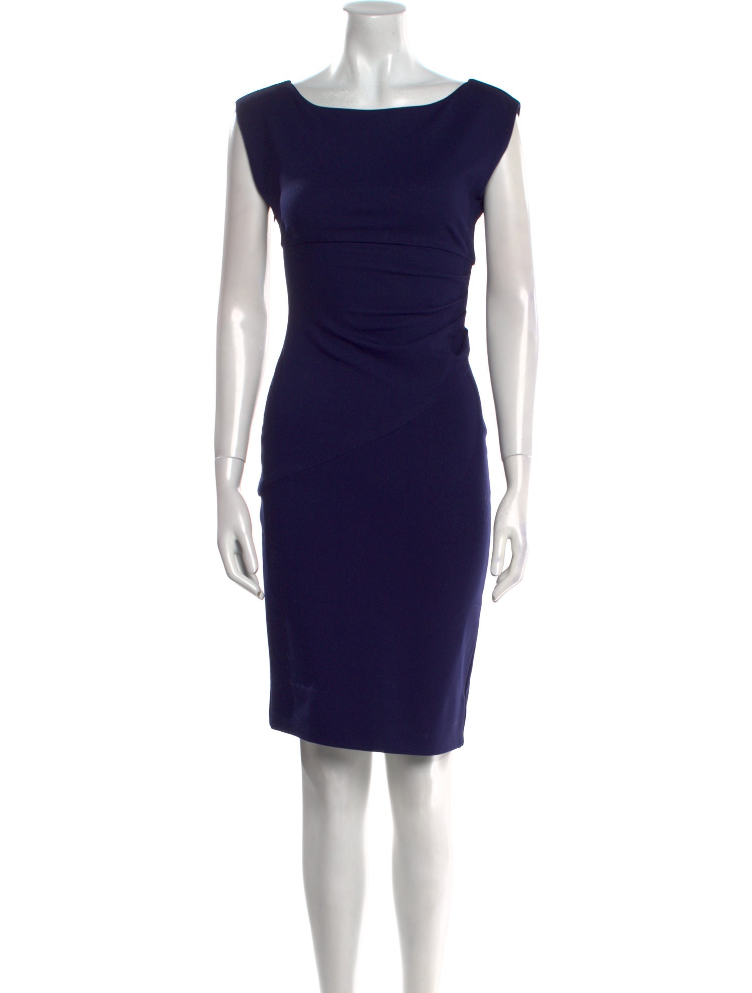 Diane von Furstenberg Bateau Neckline Knee-Length Dress