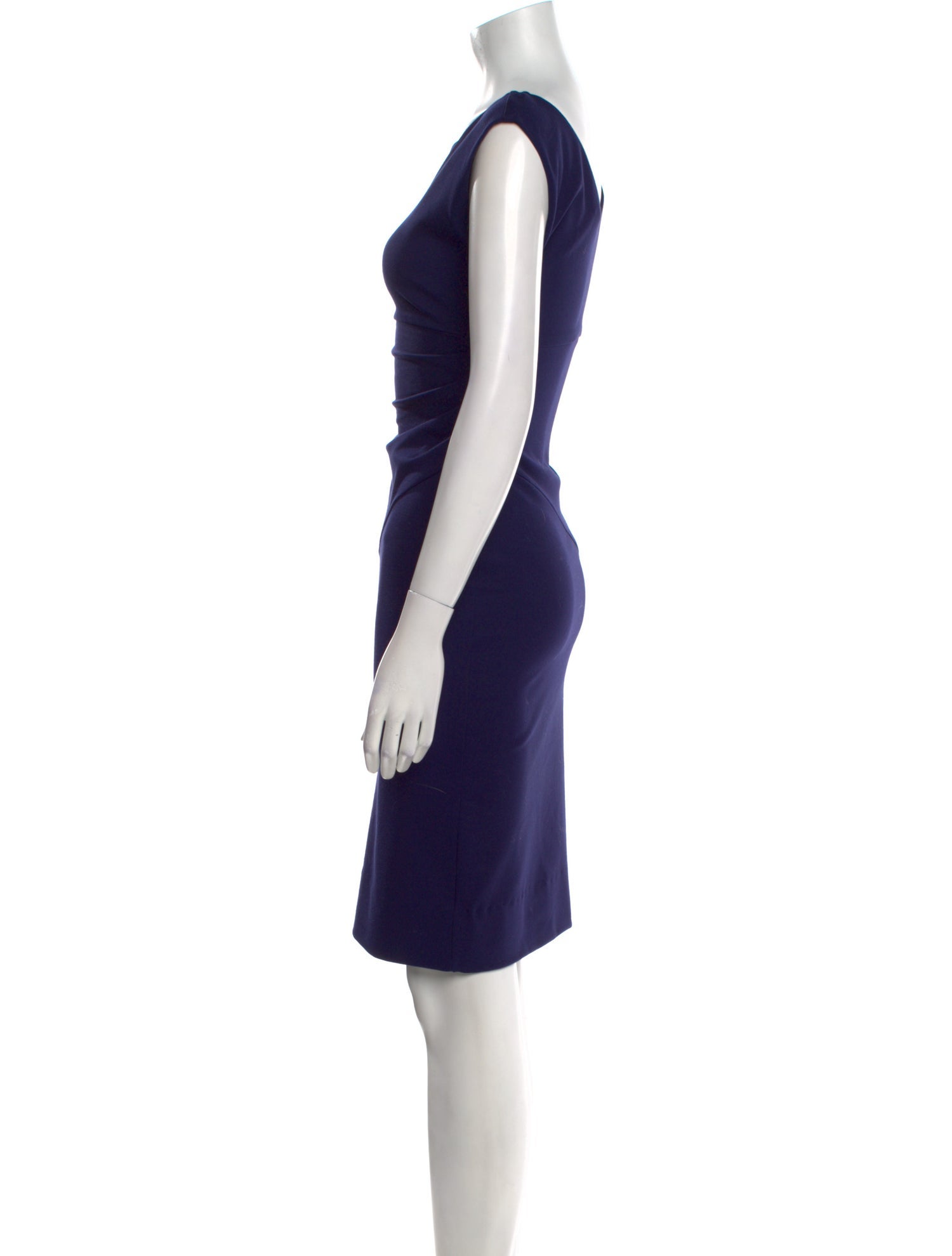 Diane von Furstenberg Bateau Neckline Knee-Length Dress