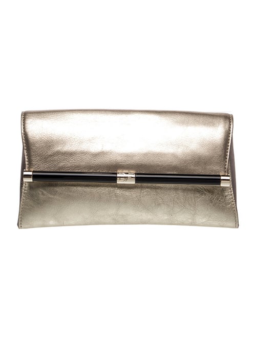 Diane von Furstenberg Leather Clutch