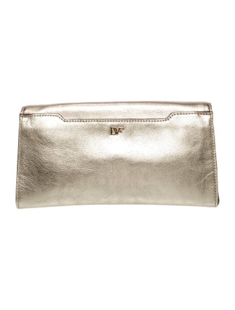 Diane von Furstenberg Leather Clutch