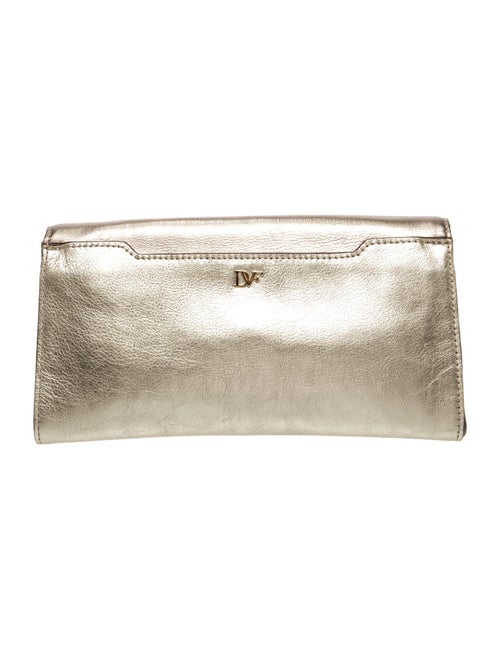 Diane von Furstenberg Leather Clutch