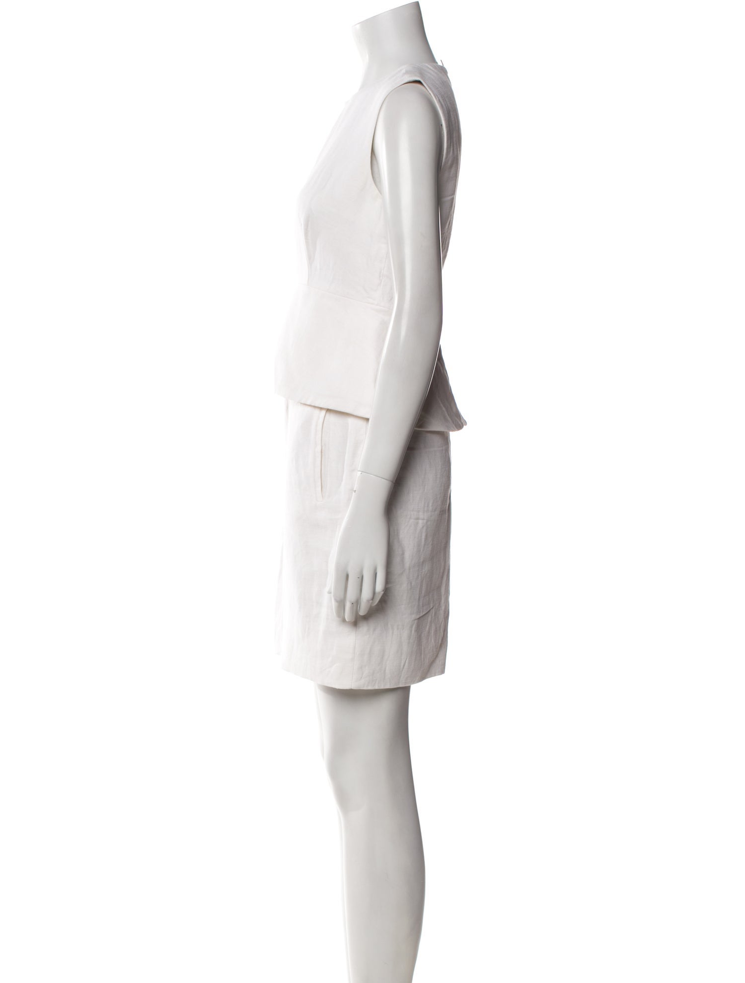 Diane von Furstenberg Linen Mini Dress