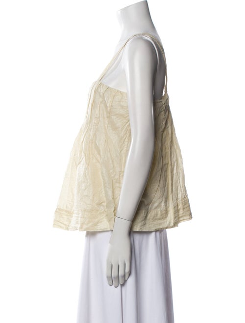 Diane von Furstenberg Square Neckline Sleeveless Top