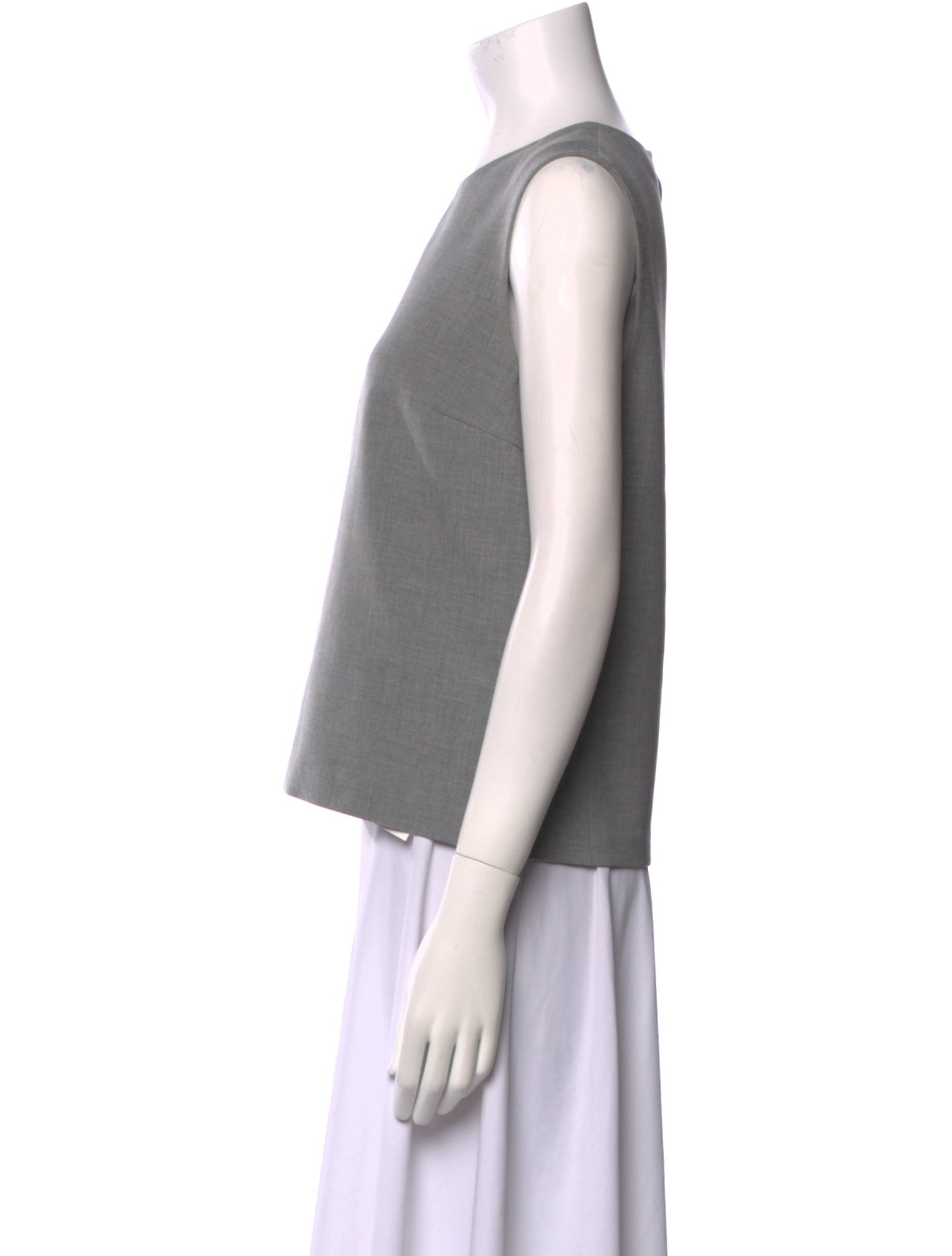 Diane von Furstenberg Crew Neck Sleeveless Top