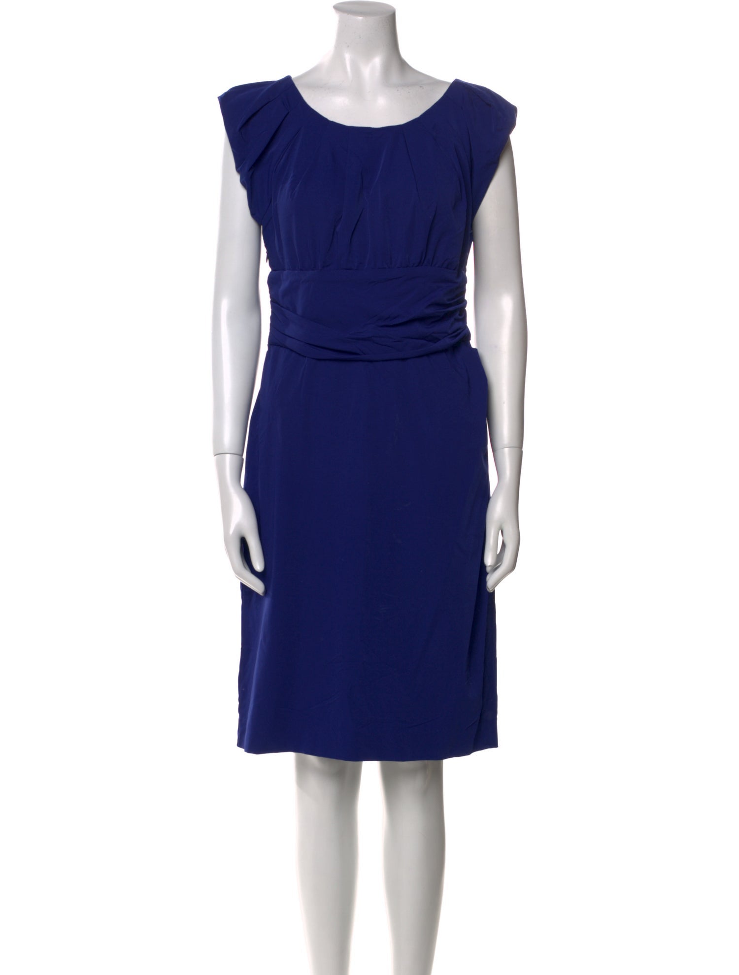 Diane von Furstenberg Bateau Neckline Knee-Length Dress