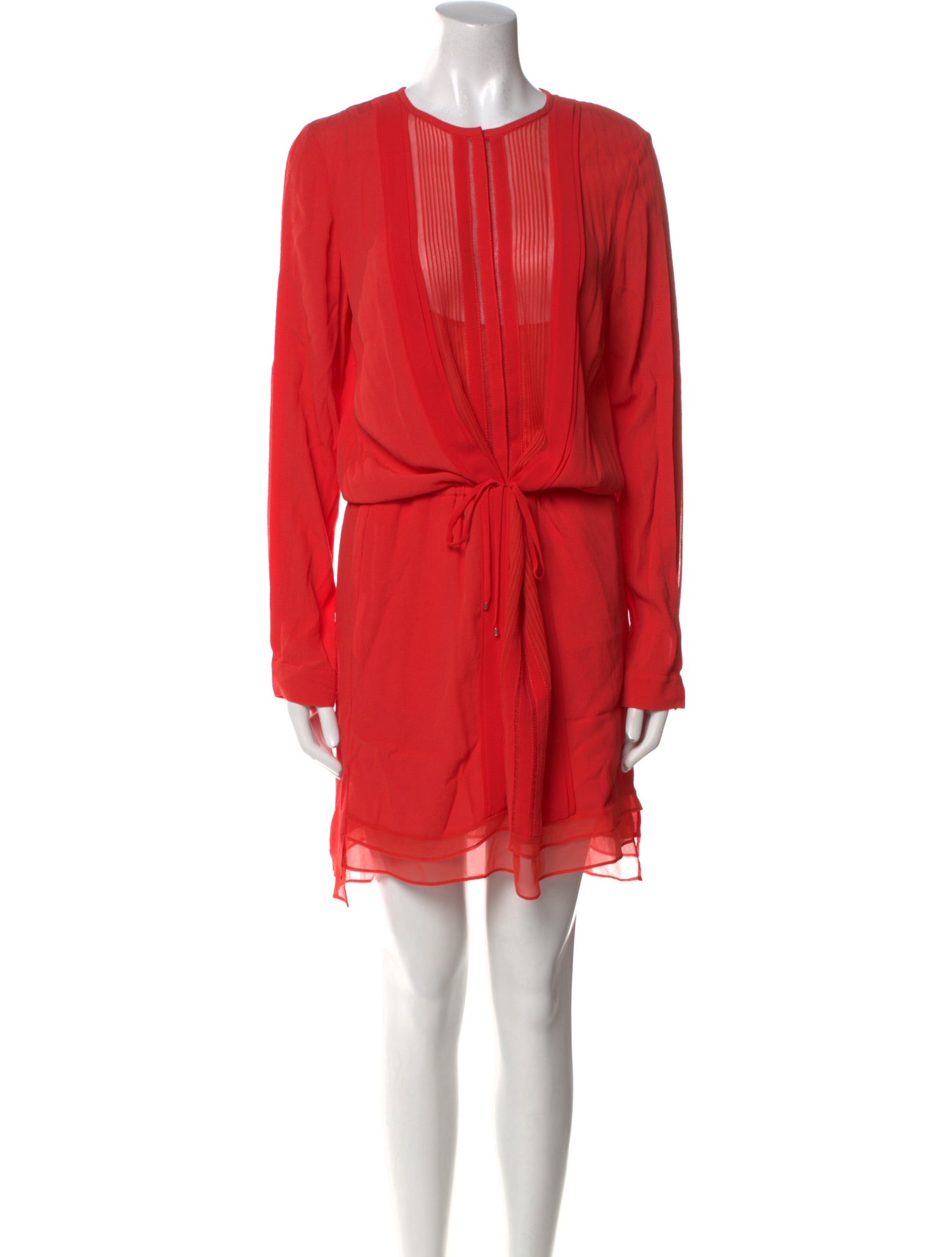 Diane von Furstenberg Crew Neck Mini Dress