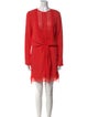 Diane von Furstenberg Crew Neck Mini Dress