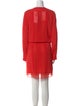 Diane von Furstenberg Crew Neck Mini Dress