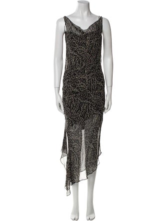 Diane von Furstenberg Silk Long Dress