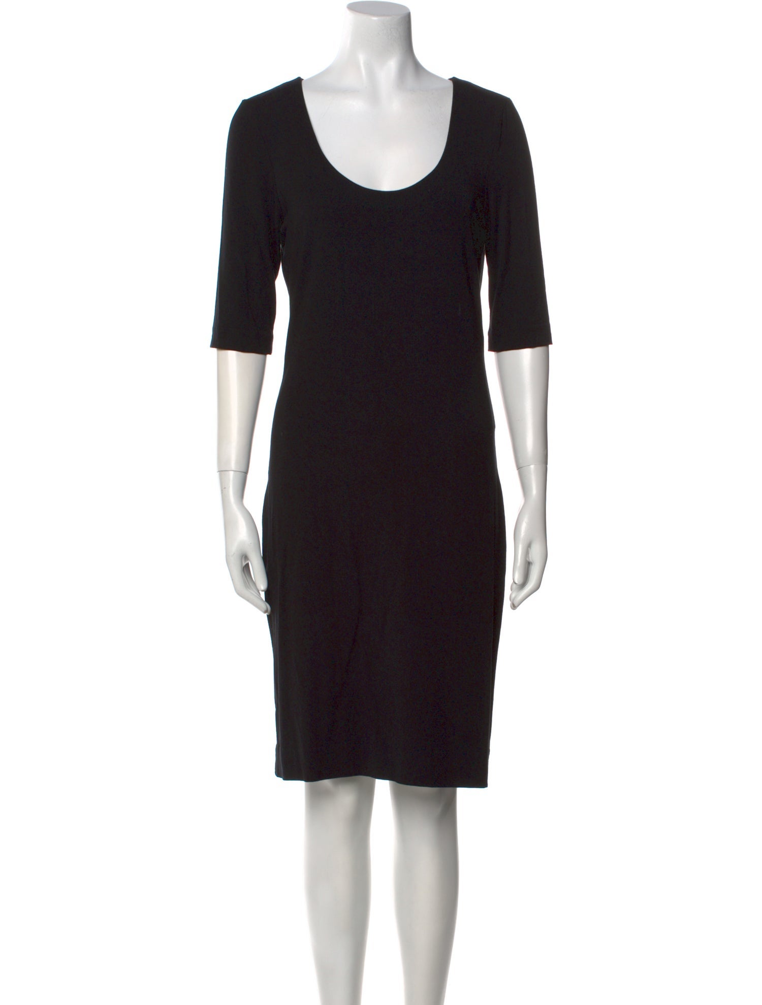 Diane von Furstenberg Scoop Neck Knee-Length Dress