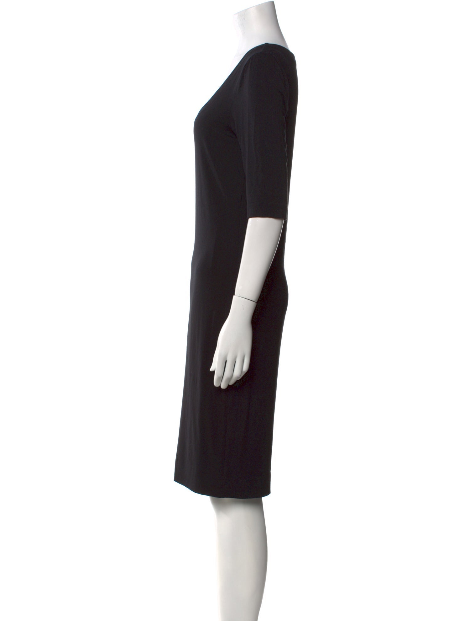 Diane von Furstenberg Scoop Neck Knee-Length Dress