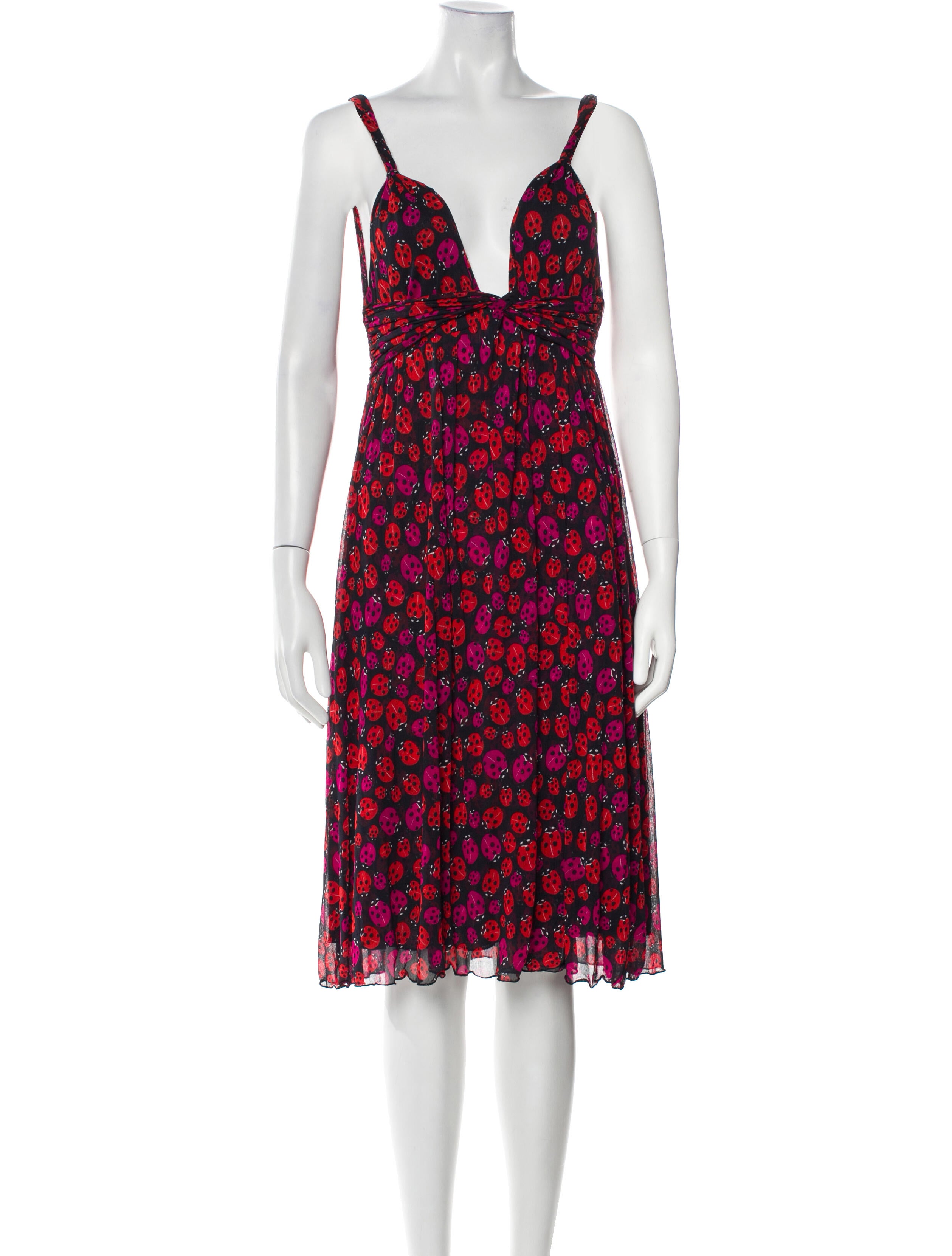 Diane von Furstenberg Silk Knee-Length Dress