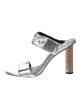 Diane von Furstenberg Leather Slides