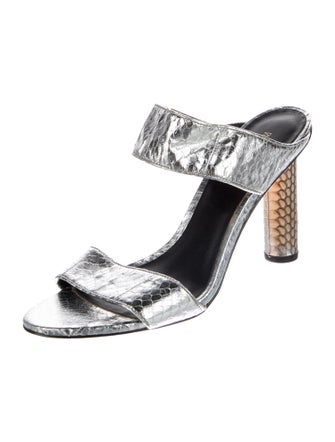 Diane von Furstenberg Leather Slides