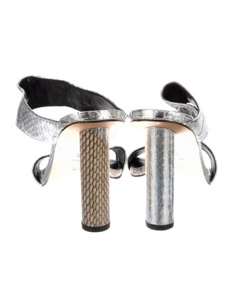 Diane von Furstenberg Leather Slides