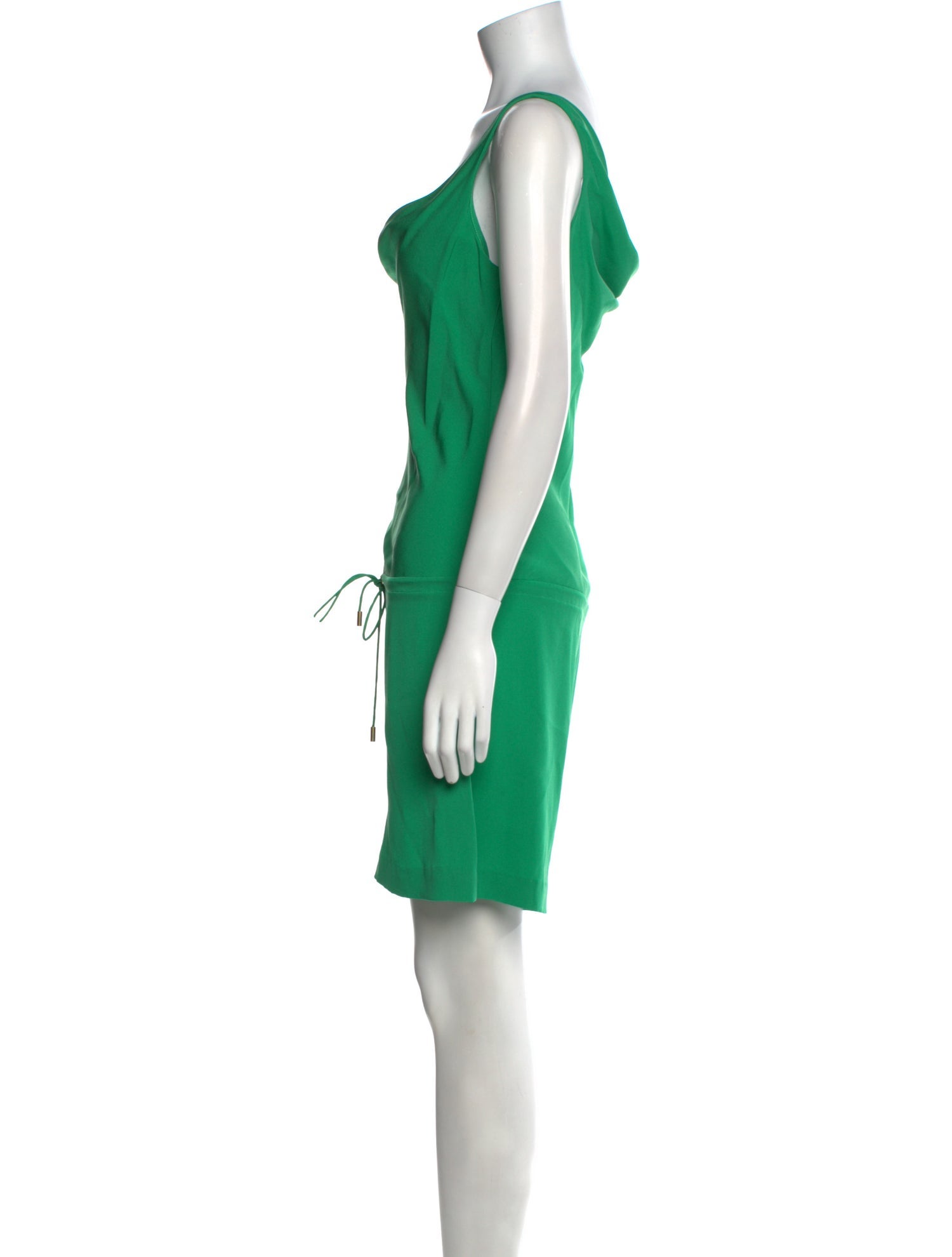 Diane von Furstenberg Silk Cowl Neck Romper