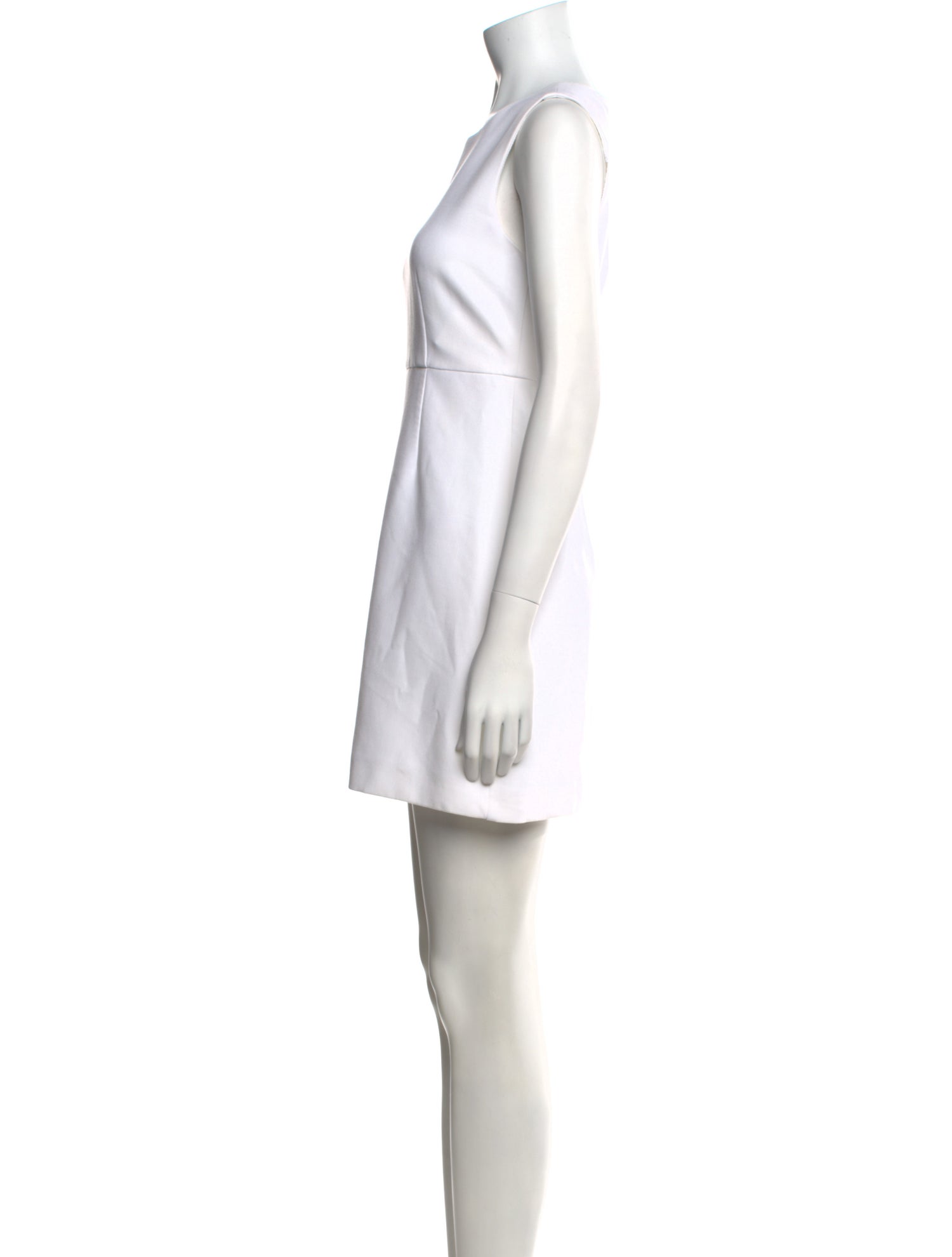 Diane von Furstenberg Scoop Neck Mini Dress