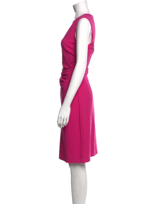 Diane von Furstenberg V-Neck Knee-Length Dress