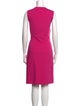 Diane von Furstenberg V-Neck Knee-Length Dress