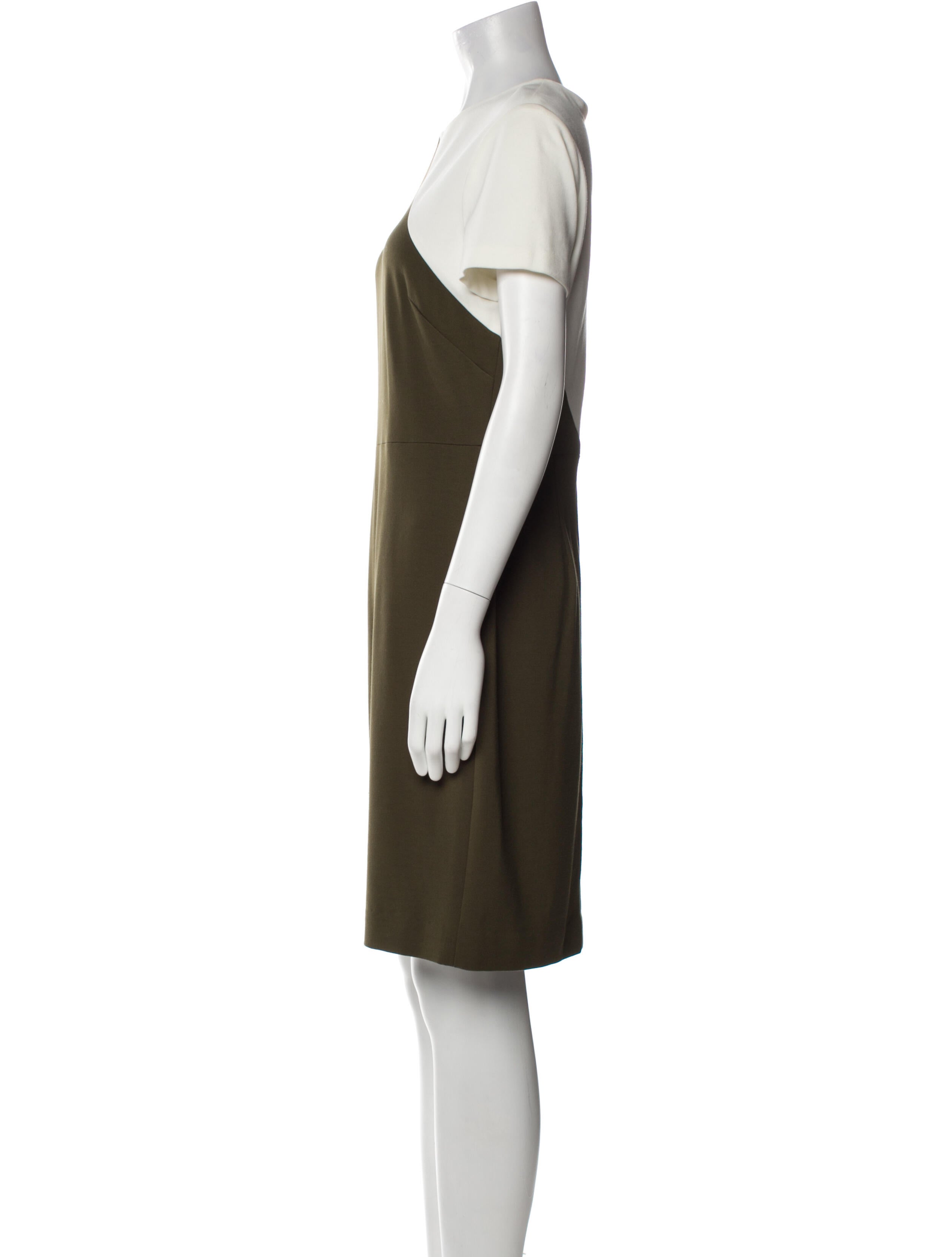 Diane von Furstenberg V-Neck Knee-Length Dress