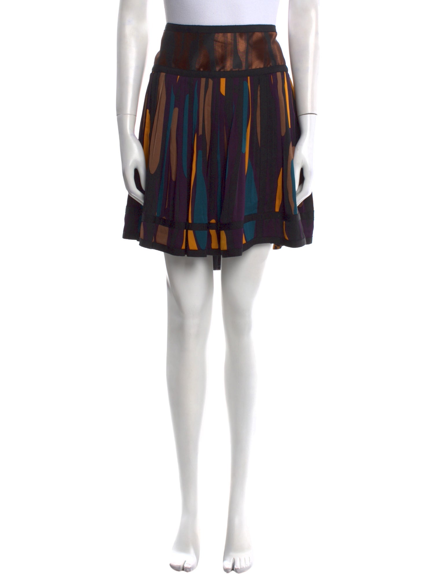 Diane von Furstenberg Silk Mini Skirt