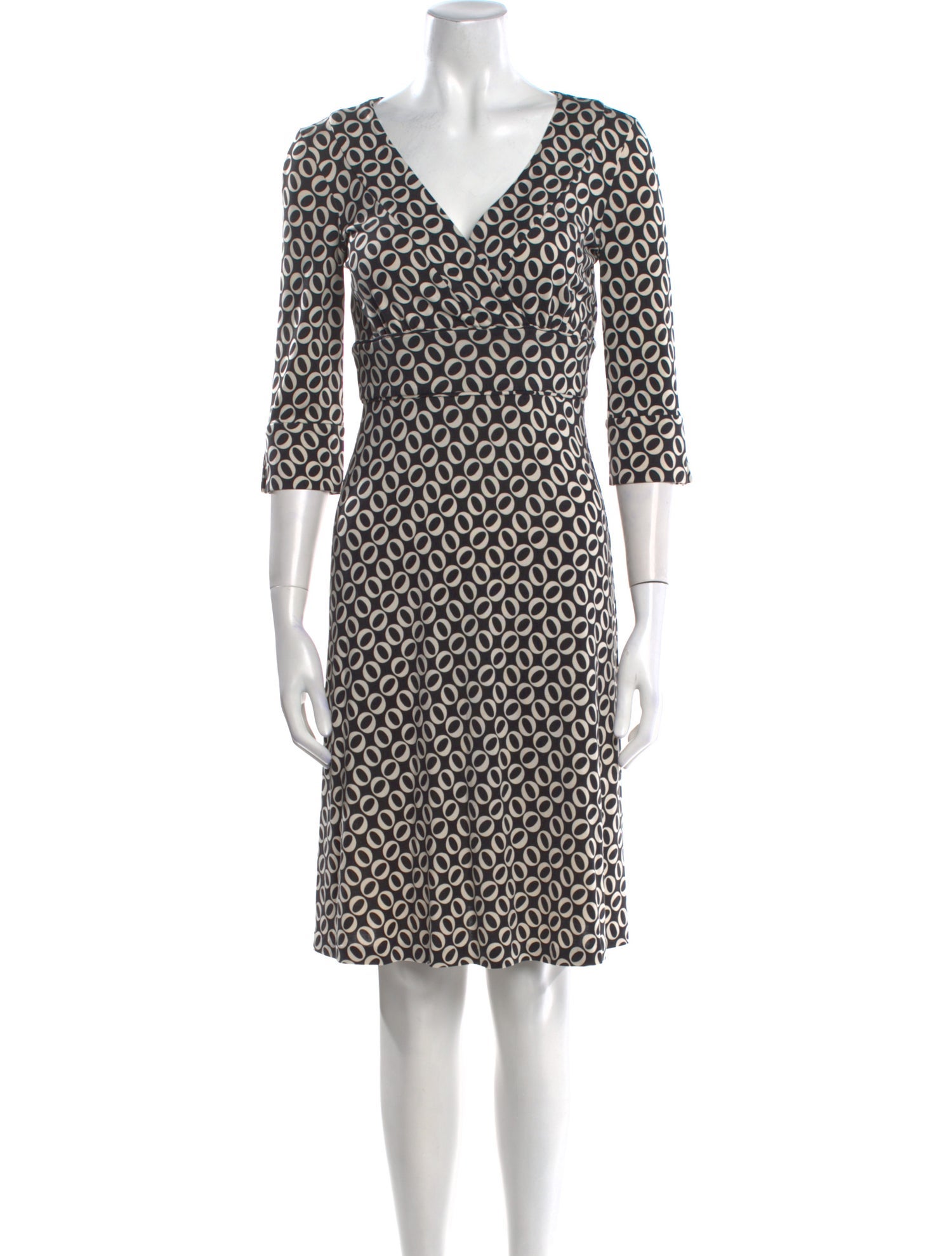 Diane von Furstenberg Silk Knee-Length Dress