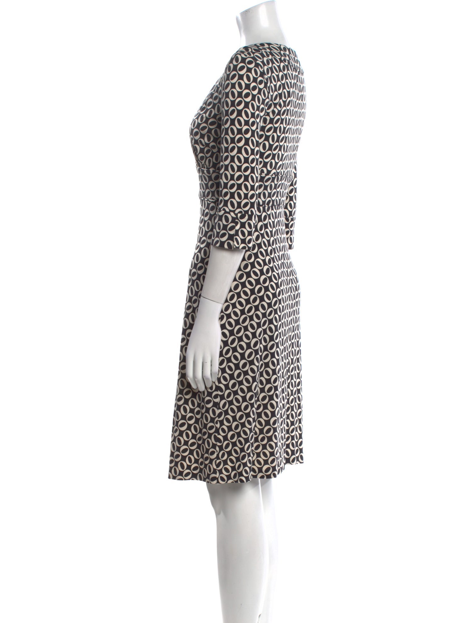 Diane von Furstenberg Silk Knee-Length Dress