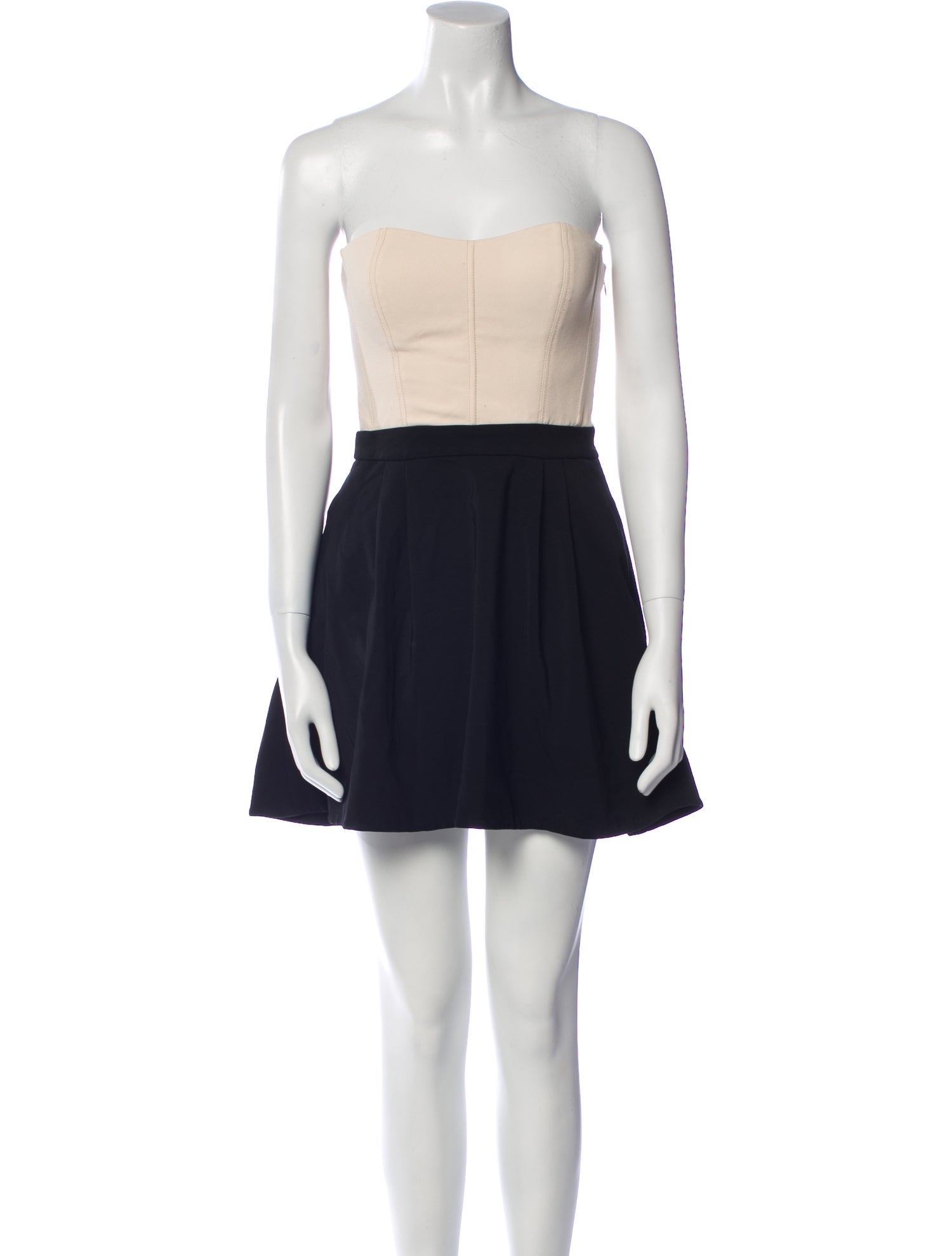 Diane von Furstenberg Strapless Mini Dress