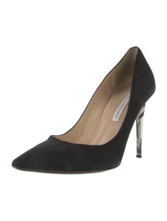 Diane von Furstenberg Suede Pumps