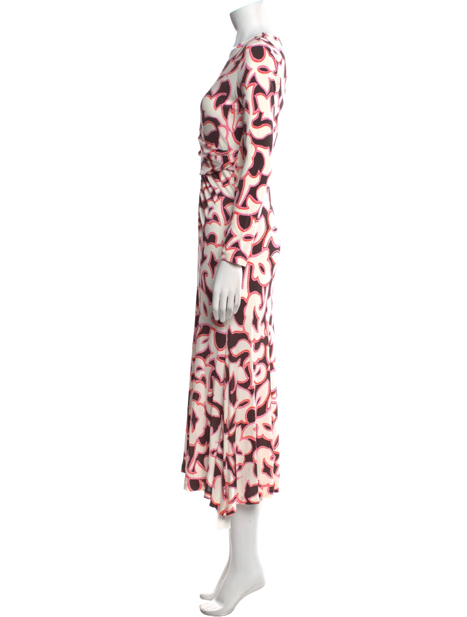 Diane von Furstenberg Printed Long Dress