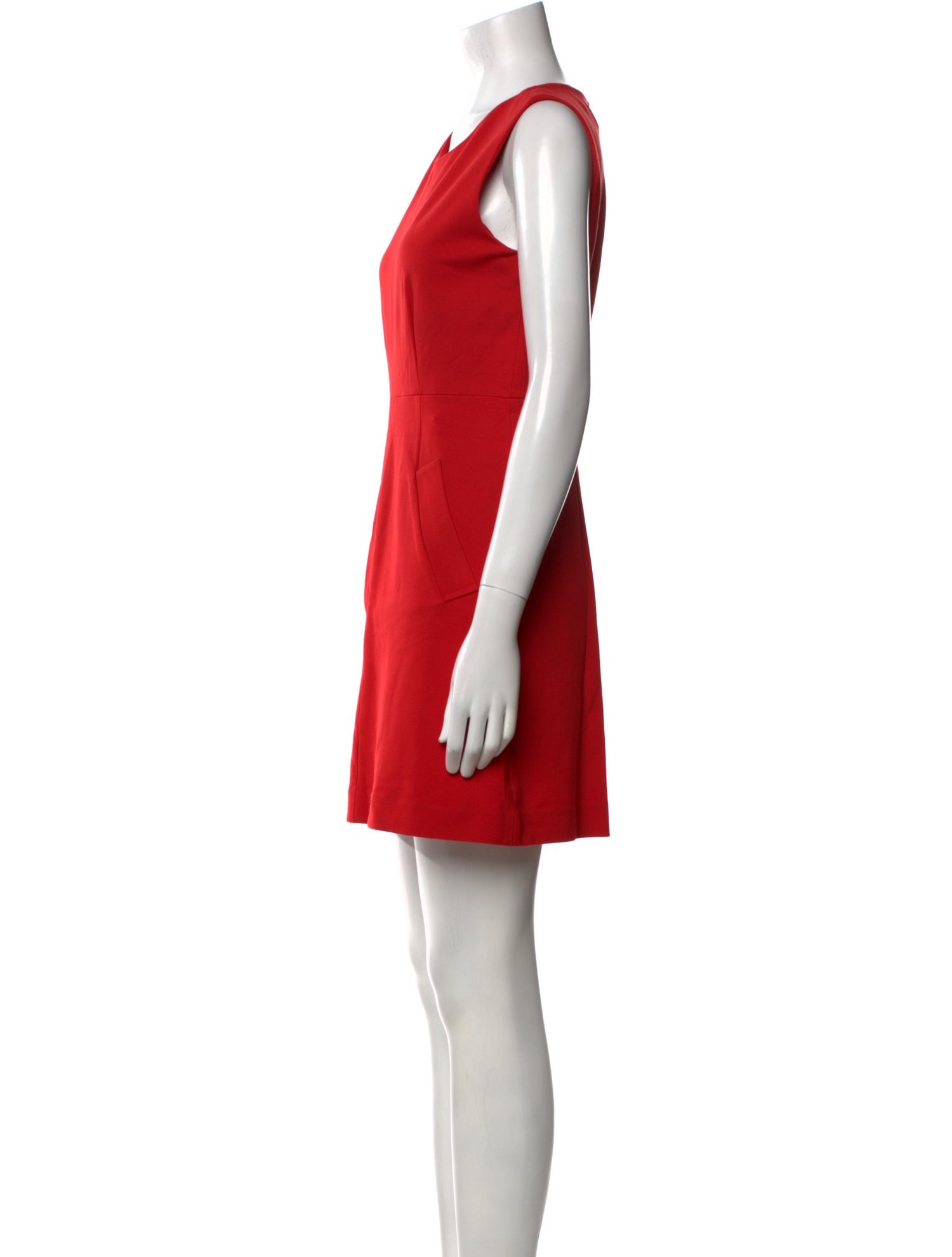 Diane von Furstenberg Crew Neck Mini Dress