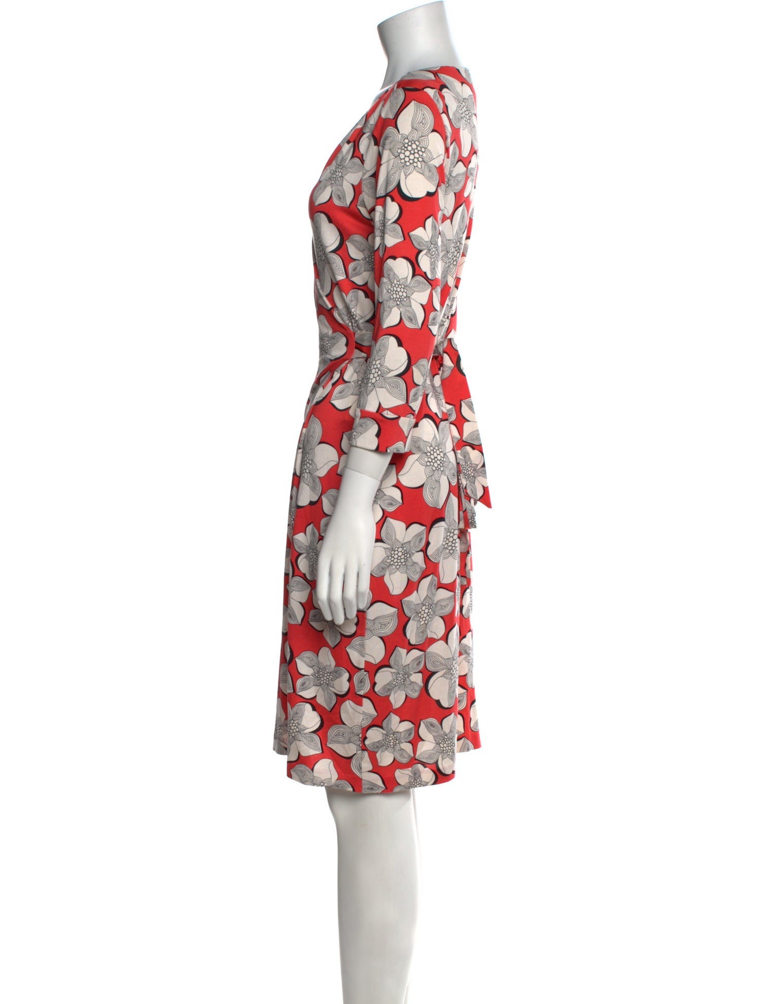 Diane von Furstenberg Silk Knee-Length Dress