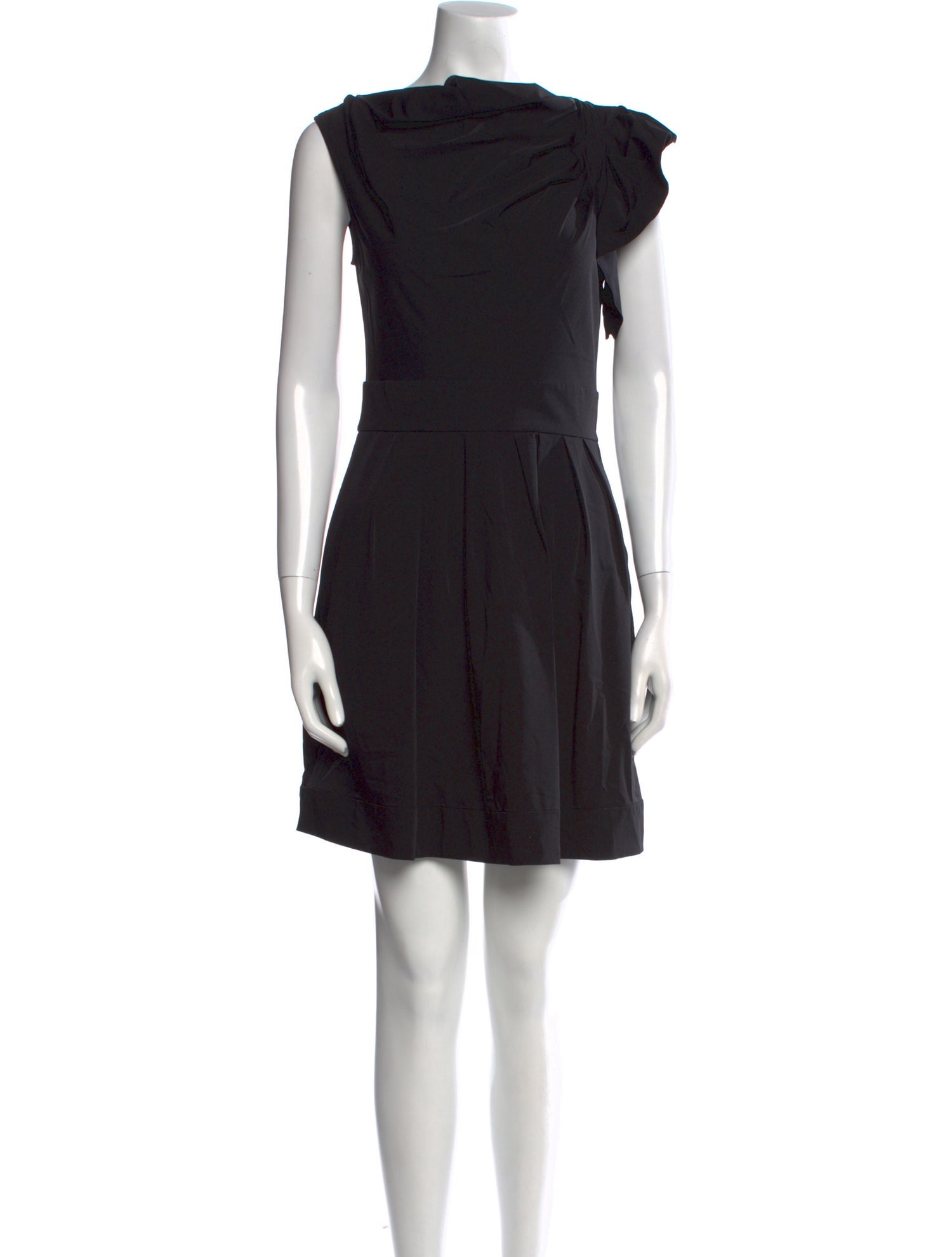 Diane von Furstenberg Bateau Neckline Mini Dress